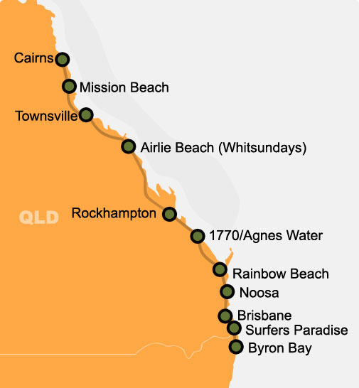 Troppo Byron Bay to Cairns