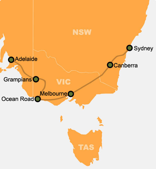 Southerner Sydney to Adelaide